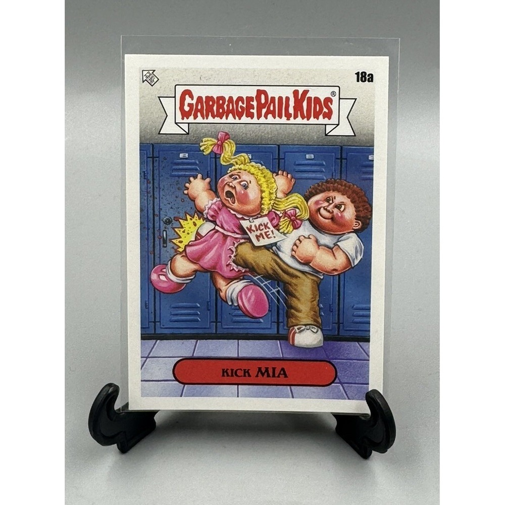 2020 Topps Garbage Pail Kids Late To‎ School Kick Mia 18a GPK sticker